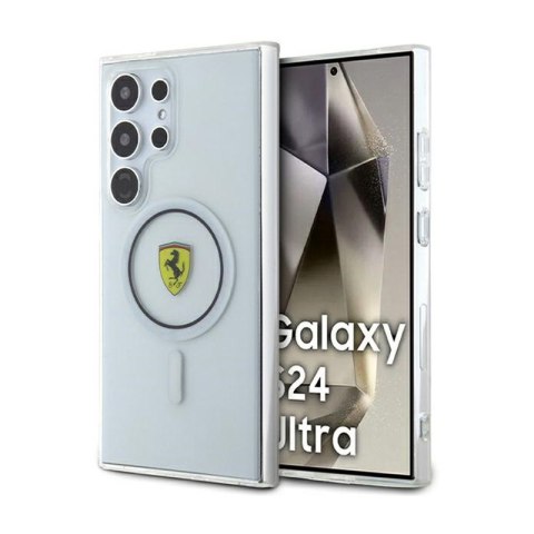 Ferrari IML Transp Inner Circle Line MagSafe - Etui Samsung Galaxy S24 Ultra (przezroczysty) Ferrari Ferrari IML Transp Inner Circle Line MagSafe - Etui Samsung Galaxy S24 Ultra (przezroczysty) Ferrari