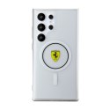 Ferrari IML Transp Inner Circle Line MagSafe - Etui Samsung Galaxy S24 Ultra (przezroczysty) Ferrari