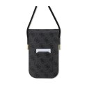 Guess 4G Metal Script Logo - Torebka crossbody na telefon (czarny) Guess