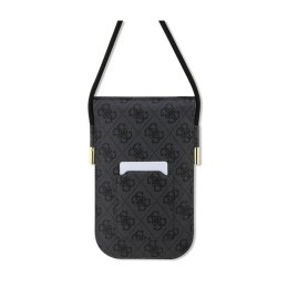 Guess 4G Metal Script Logo - Torebka crossbody na telefon (czarny) Guess