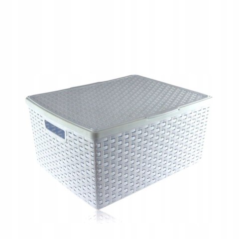 Koszyk z pokr. RATTAN 41X34X20 Katex Koszyk z pokr. RATTAN 41X34X20 Katex