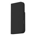 Moshi Overture MagSafe - Skórzane etui 3w1 z klapką iPhone 16 Pro (Charcoal Black) Moshi