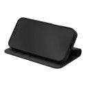 Moshi Overture MagSafe - Skórzane etui 3w1 z klapką iPhone 16 Pro (Charcoal Black) Moshi