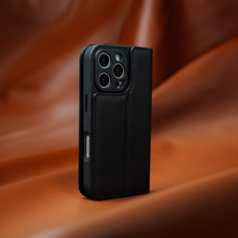Moshi Overture MagSafe - Skórzane etui 3w1 z klapką iPhone 16 Pro Max (Charcoal Black) Moshi Moshi Overture MagSafe - Skórzane etui 3w1 z klapką iPhone 16 Pro Max (Charcoal Black) Moshi