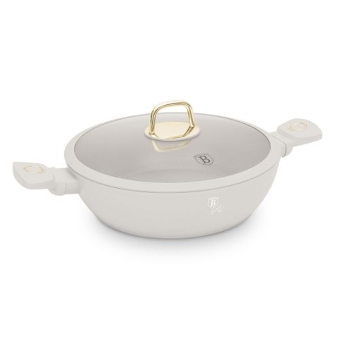 PŁASKI GARNEK TYTANOWY Z POKRYWĄ 28cm BERLINGER HAUS BH-8068 SAHARA BERLINGER HAUS PŁASKI GARNEK TYTANOWY Z POKRYWĄ 28cm BERLINGER HAUS BH-8068 SAHARA BERLINGER HAUS