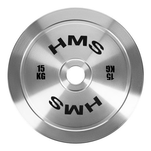 TOS150 TALERZ OLIMPIJSKI STALOWY KALIBROWANY 15 KG HMS HMS TOS150 TALERZ OLIMPIJSKI STALOWY KALIBROWANY 15 KG HMS HMS