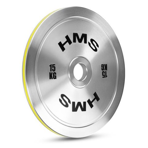 TOS150 TALERZ OLIMPIJSKI STALOWY KALIBROWANY 15 KG HMS HMS TOS150 TALERZ OLIMPIJSKI STALOWY KALIBROWANY 15 KG HMS HMS