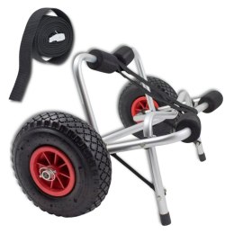 Wózek Transportowy do KAJAKA Pontonu ŁODZI DESKI SUP Składany Udźwig 70kg E-hurtownia