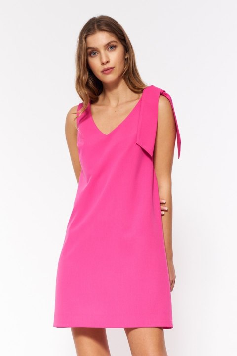 Różowa sukienka z szarfą S198 Pink - Nife Hurtownia odzieży on-line, moda damska, bielizna i obuwie dla kobiet - Matterhorn.pl Różowa sukienka z szarfą S198 Pink - Nife Hurtownia odzieży on-line, moda damska, bielizna i obuwie dla kobiet - Matterhorn.pl