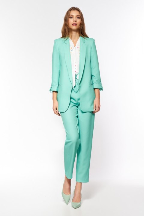 Seledynowa marynarka oversize Z43 Seledyn - Nife Seledynowa marynarka oversize Z43 Seledyn - Nife