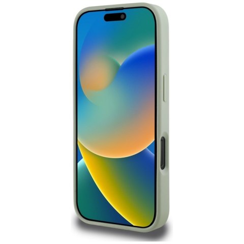 Guess Grained Big 4G Logo Small Classic Logo - Etui do iPhone 16 Pro Max (zielony) Guess Guess Grained Big 4G Logo Small Classic Logo - Etui do iPhone 16 Pro Max (zielony) Guess