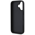 Guess Grained Big 4G Logo Small Classic Logo - Etui do iPhone 16 (czarny) Guess