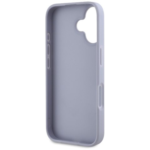 Guess Hot Stamp 4G Pattern Triangle Metal Logo - Etui do iPhone 16 (fioletowy) Guess Guess Hot Stamp 4G Pattern Triangle Metal Logo - Etui do iPhone 16 (fioletowy) Guess