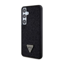 Guess Rhinestone Triangle - Etui Samsung Galaxy S24+ (czarny) Guess