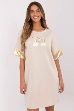 Sukienka Model MI-SK-A6192.52 Beige - Italy Moda