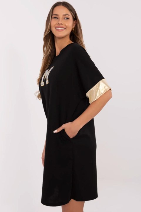 Sukienka Model MI-SK-A6192.52 Black - Italy Moda Sukienka Model MI-SK-A6192.52 Black - Italy Moda