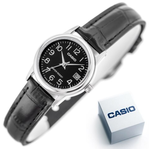 ZEGAREK DAMSKI CASIO LTP-V002L-1B + BOX ZEGAREK DAMSKI CASIO LTP-V002L-1B + BOX