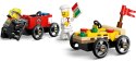 60458 - LEGO City - Zestaw wyścigówek: pizza kontra wóz strażacki LEGO