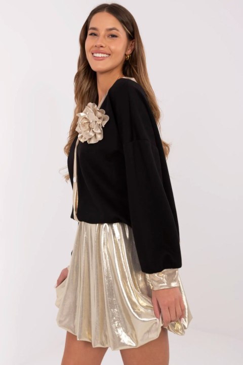 Bluza Damska Model MI-BL-61789.24 Black - Italy Moda Bluza Damska Model MI-BL-61789.24 Black - Italy Moda