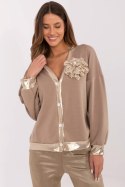 Bluza Damska Model MI-BL-61789.24 Dark Beige - Italy Moda