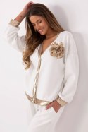 Bluza Damska Model MI-BL-61789.24 Ecru - Italy Moda