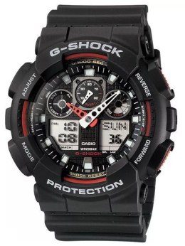Casio ZEGAREK MĘSKI CASIO G-SHOCK GA-100-1A4ER (zd135c)