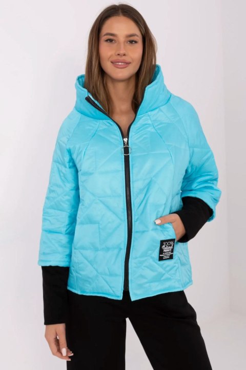 Kurtka Damska Model MI-KR-9002.71P Turkus - Italy Moda