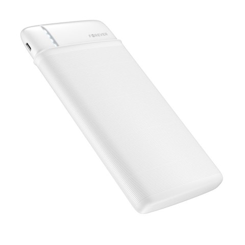Forever power bank TB-100M 10000 mAh biały Forever power bank TB-100M 10000 mAh biały