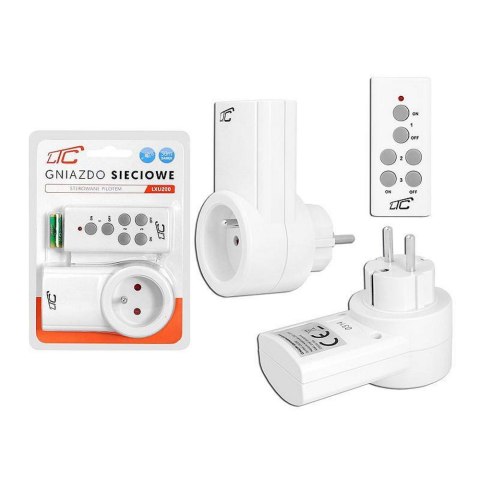 Gniazdo sieciowe sterowane pilotem LTC Gniazdo sieciowe sterowane pilotem LTC