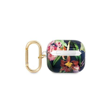 Guess etui do Airpods 3 GUA3HHFLB niebieskie Flower Guess etui do Airpods 3 GUA3HHFLB niebieskie Flower