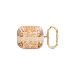 Guess etui do Airpods 3 GUA3HHFLD złote Paisley