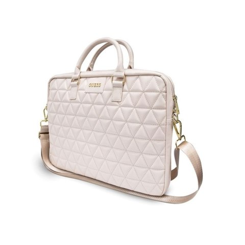 Guess torba do laptopa GUCB15QLPK 15" różowa Quilted Guess torba do laptopa GUCB15QLPK 15" różowa Quilted