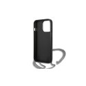 Karl Lagerfeld nakładka do iPhone 13 Pro 6,1" KLHCP13LPMK czarna hard case Chain Logo