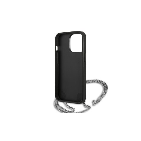 Karl Lagerfeld nakładka do iPhone 13 Pro 6,1" KLHCP13LPMK czarna hard case Chain Logo Karl Lagerfeld nakładka do iPhone 13 Pro 6,1" KLHCP13LPMK czarna hard case Chain Logo