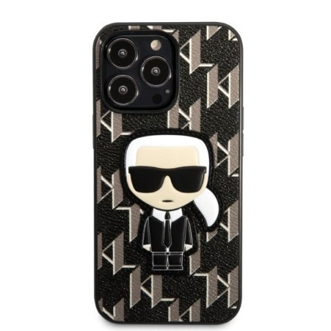 Karl Lagerfeld nakładka do iPhone 13 Pro 6,1" KLHCP13LPMNIKBK czarna hard case Monogram Iconic Karl Karl Lagerfeld nakładka do iPhone 13 Pro 6,1" KLHCP13LPMNIKBK czarna hard case Monogram Iconic Karl