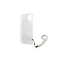 Guess nakładka do iPhone 13 6,1" GUHCP13MHFLSN hard case zielona Flower Cord