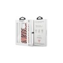 Guess nakładka do iPhone 13 Pro Max 6,7" GUHCP13XHSLEOP różowa hard case Leopard Electro Stripe