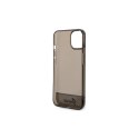 Guess nakładka do iPhone 14 6,1" GUHCP14SHGCOK czarna hardcase Translucent
