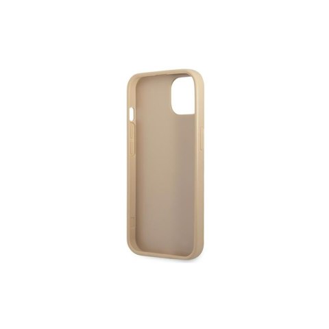 Guess nakładka do iPhone 14 6,1" GUHCP14SPSATLE beżowa HC Saffiano PU Triangle Guess nakładka do iPhone 14 6,1" GUHCP14SPSATLE beżowa HC Saffiano PU Triangle