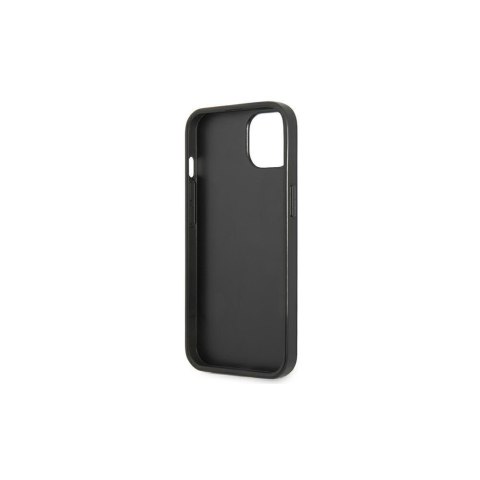 Guess nakładka do iPhone 14 Pro 6,1" GUHCP14LPSATLK czarna HC Saffiano PU Triangle Guess nakładka do iPhone 14 Pro 6,1" GUHCP14LPSATLK czarna HC Saffiano PU Triangle
