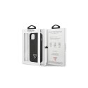 Guess nakładka do iPhone 14 Pro 6,1" GUHCP14LPSATLK czarna HC Saffiano PU Triangle