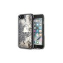 Guess nakładka do iPhone SE 2022 / SE 2020 / 7 / 8 GUOHCI8GLHFLGO złota hard case Charms 2 Liquid Glitter