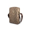 Guess wsuwka GUTB10G4GFBR 10" brązowa Big Metal Logo
