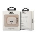 Karl Lagerfeld etui do AirPods 3 KLA3UKHGD złote Glitter Karl's Head