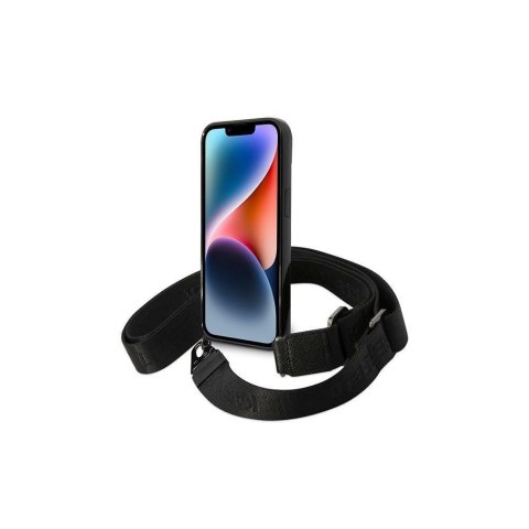 Karl Lagerfeld nakładka do iPhone 14 6,1" KLHCP14SSTSTP różowa hardcase Color Stripes Strap Karl Lagerfeld nakładka do iPhone 14 6,1" KLHCP14SSTSTP różowa hardcase Color Stripes Strap