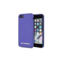 Karl Lagerfeld nakładka do iPhone 7 / 8 / SE 2020 / SE 2022 KLHCI8SLVOG hard case fioletowa Silicone
