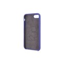 Karl Lagerfeld nakładka do iPhone 7 / 8 / SE 2020 / SE 2022 KLHCI8SLVOG hard case fioletowa Silicone