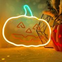 Neon PLEXI LED DYNIA Z OGONKIEM pomarańcz zielona NNE13 Neolia