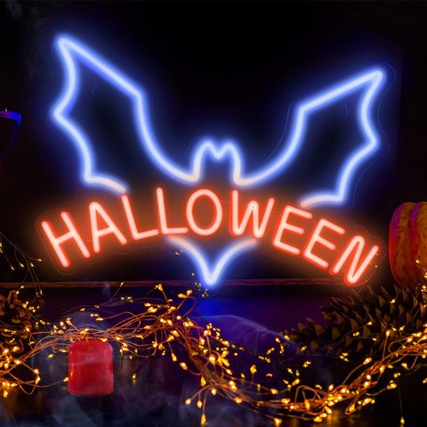Neon PLEXI LED HALLOWEEN niebieski czerwony NNE17 Neolia Neon PLEXI LED HALLOWEEN niebieski czerwony NNE17 Neolia