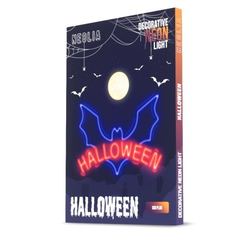 Neon PLEXI LED HALLOWEEN niebieski czerwony NNE17 Neolia Neon PLEXI LED HALLOWEEN niebieski czerwony NNE17 Neolia